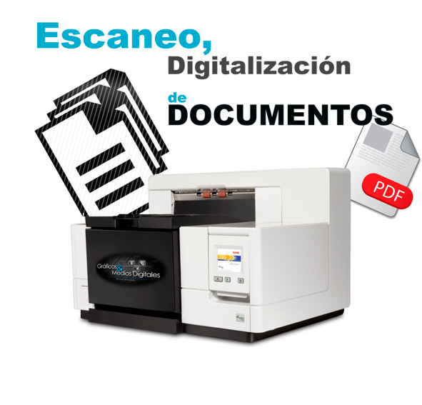 Escáner de digitalización profesional